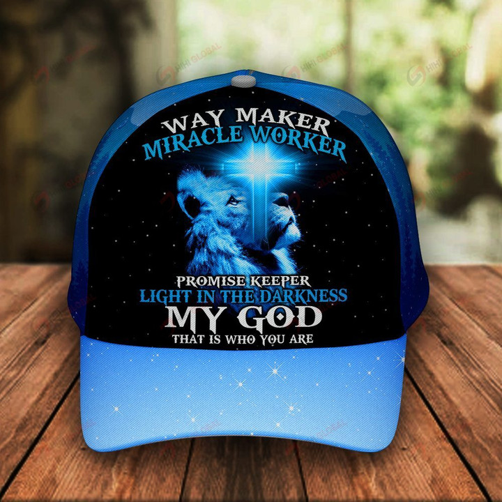 Way Maker My God That is Who you are Jesus Classic 3d Cap ALL OVER PRINTED