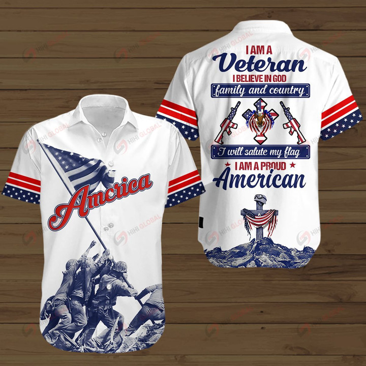 I am a Veteran I Believe In God ALL OVER PRINTED SHIRTS