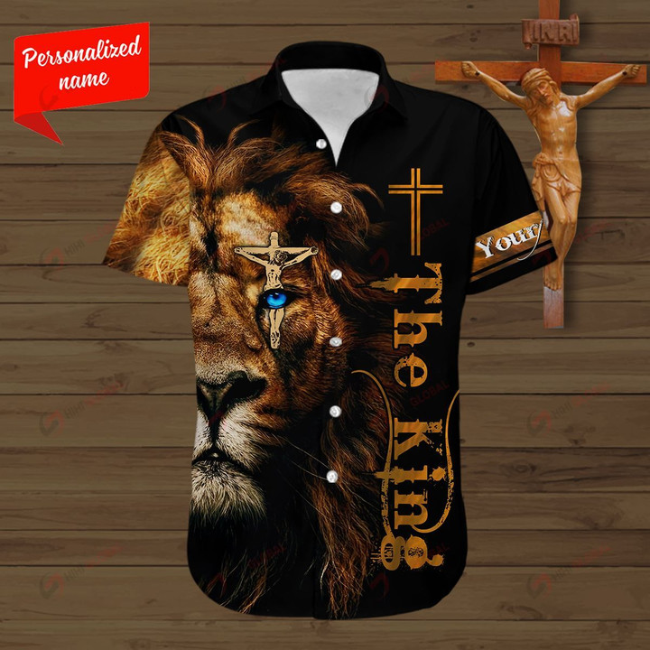 Jesus is my Savior my Everything Lion God Christ Personalized ALL OVER PRINTED SHIRTS