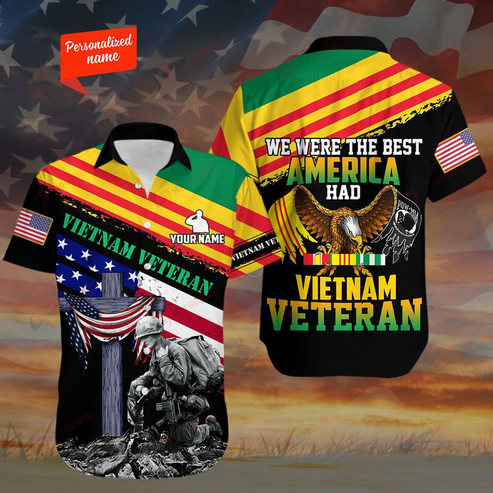 We were the Best Ameica Had VietNam Veteran Personalized ALL OVER PRINTED SHIRTS