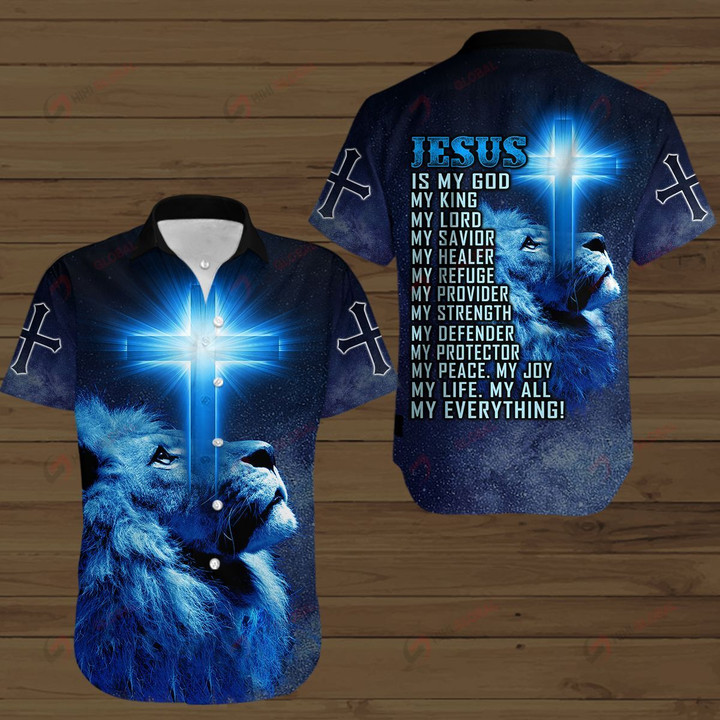 Jesus is My Savior My God My Lord My Life My All My Everything  ALL OVER PRINTED SHIRTS
