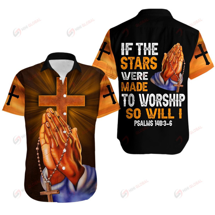 If The Stars Were Made To Worship So I Will ALL OVER PRINTED SHIRTS