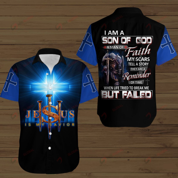 I AM SON OF GOD KNIGHT CHRISTIAN JESUS ALL OVER PRINTED SHIRTS