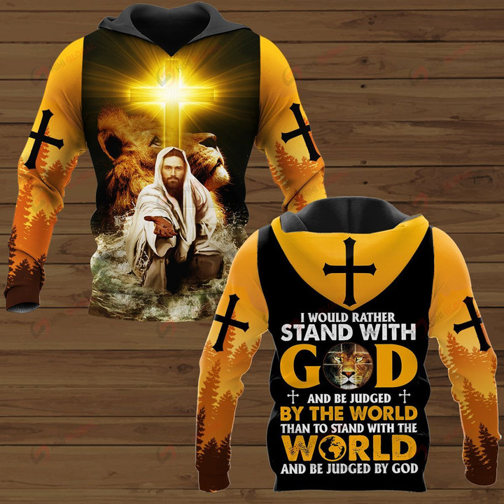 I Would Rather Stand With God ALL OVER PRINTED SHIRTS