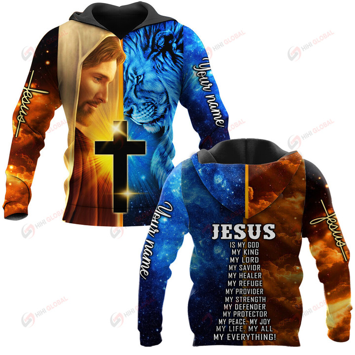 Jesus My Everything God Christian ALL OVER PRINTED SHIRTS HOODIE Polo
