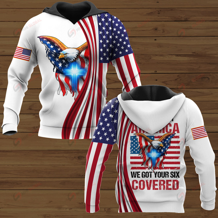 Sleep Tight America We Got Your Six Covered US Veterans ALL OVER PRINTED SHIRTS HOODIE Polo