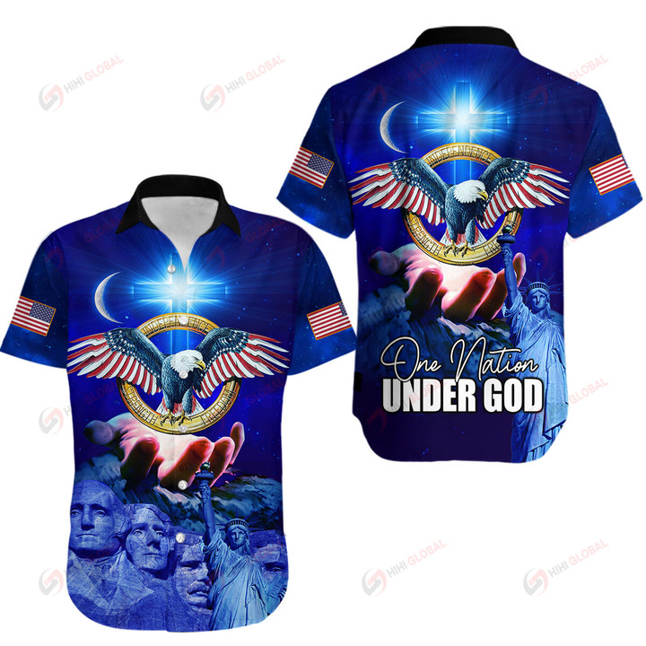 One Nation Under God ALL OVER PRINTED SHIRTS
