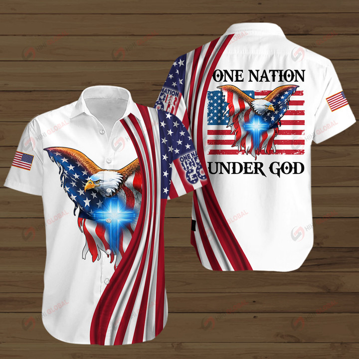 One Nation Under God Christian ALL OVER PRINTED SHIRTS