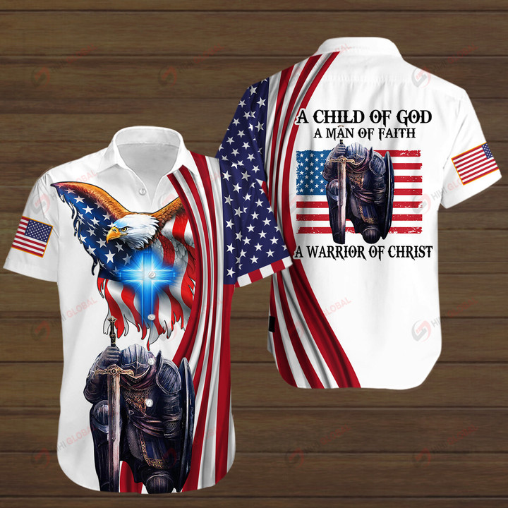 A Child of God a Man of Faith a warrior of Christ Knight Templar Christian God Jesus ALL OVER PRINTED SHIRTS