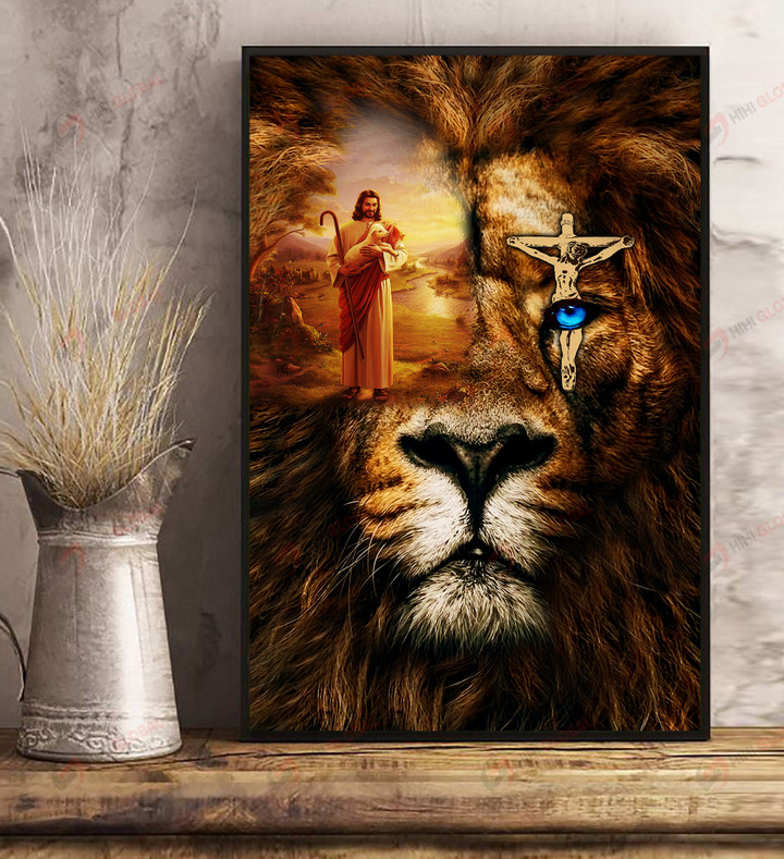 I will not fear for I know God is with me 3d Poster ALL OVER PRINTED