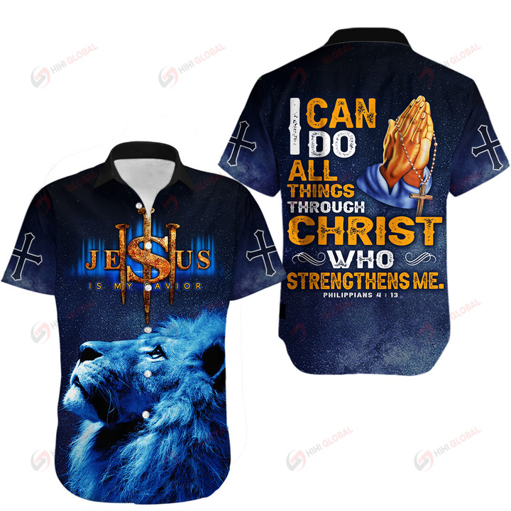 I can do all things through Christ who strengthens me Christian God Jesus ALL OVER PRINTED SHIRTS