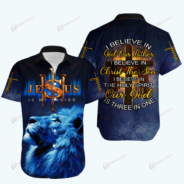 I Believe in God Father Christian Jesus ALL OVER PRINTED SHIRTS
