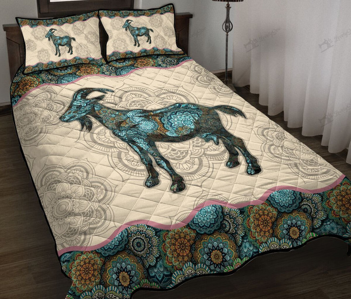 BIE20071402 Goat Quilt Bed Set