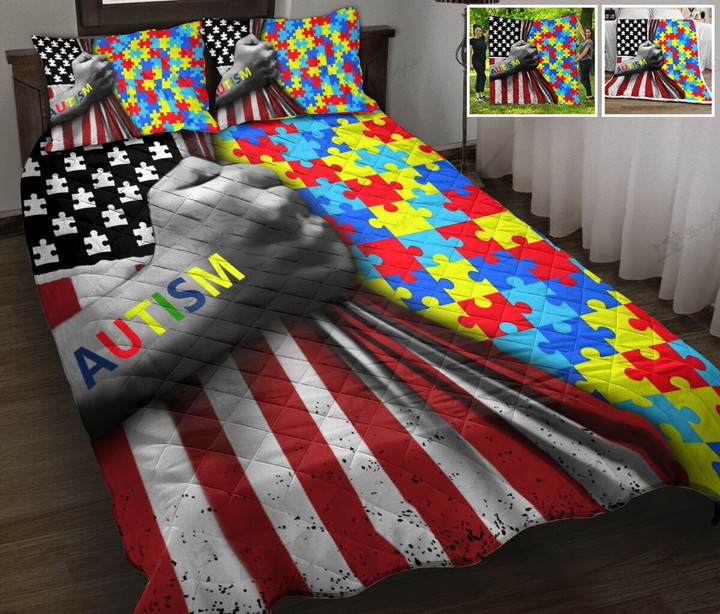 Autism Quilt Bed Set & Quilt Blanket DVE20072705-DVQ20072705