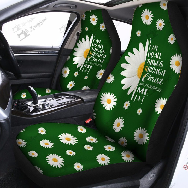 I can do all things 6 colors Car seat covers
