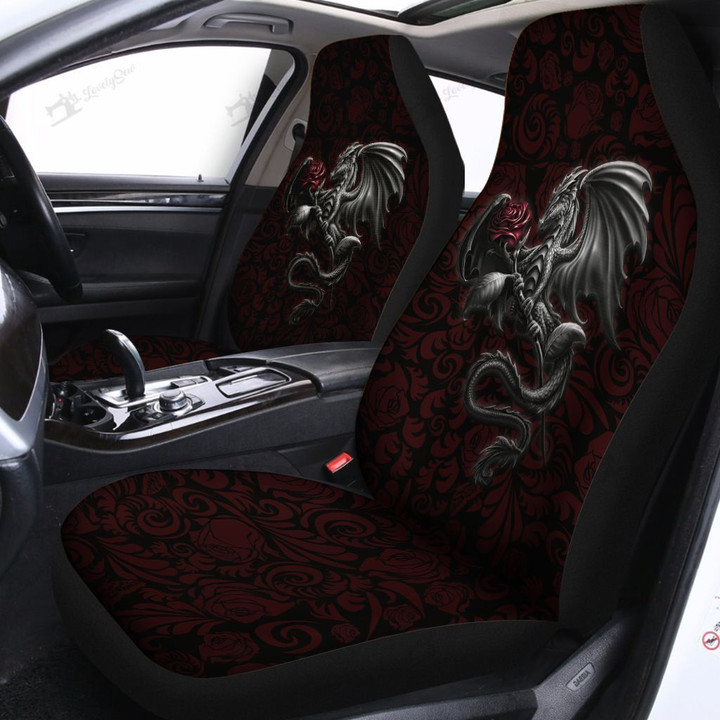 BIH1802 Rose Dragon Car Seat Covers