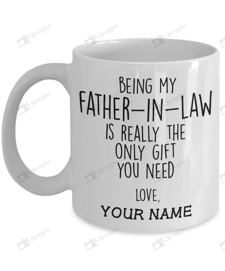 THG0137 Funny Gift for Father-in-Law Personalized Mug Father's Day Gift