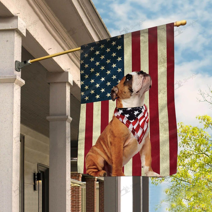 BIF0223 Bulldog House Flag