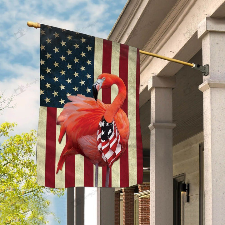 BIF0604 Flamingo House Flag