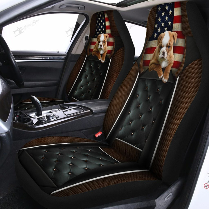 CHH0305 Bulldog Car Seat Covers