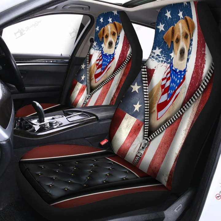 CHH0217 Jack Russell Terrier Car Seat Covers