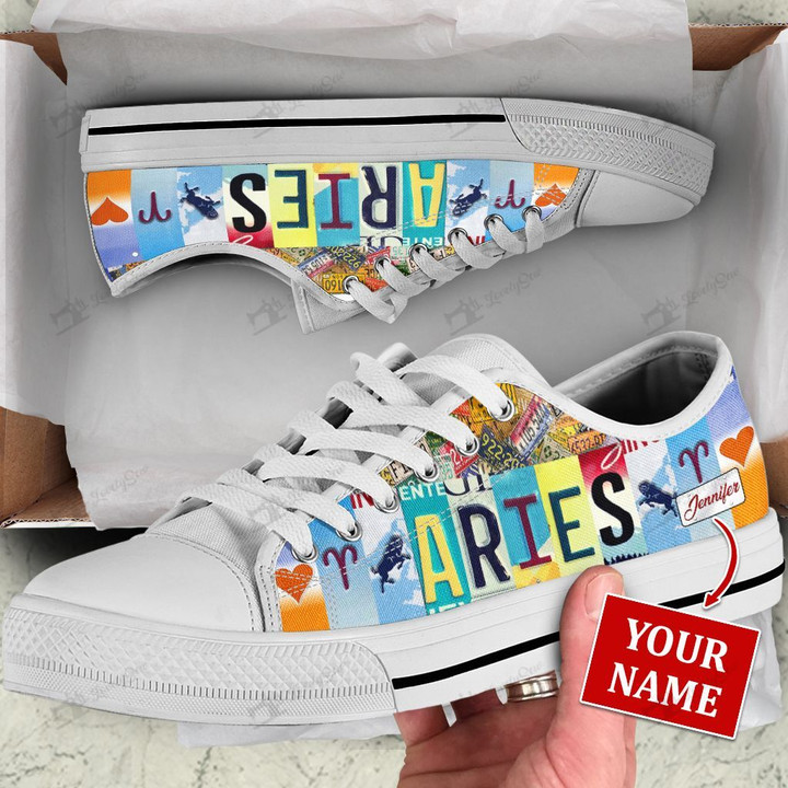 DISZ1007-Aries Personalized LOW TOP