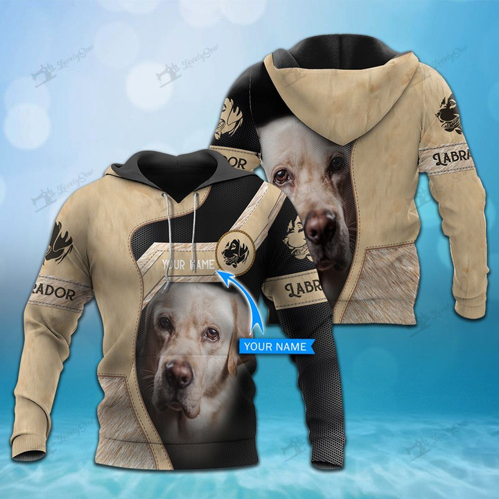 CHTD2007 Labrador Personalized 3D HOODIE