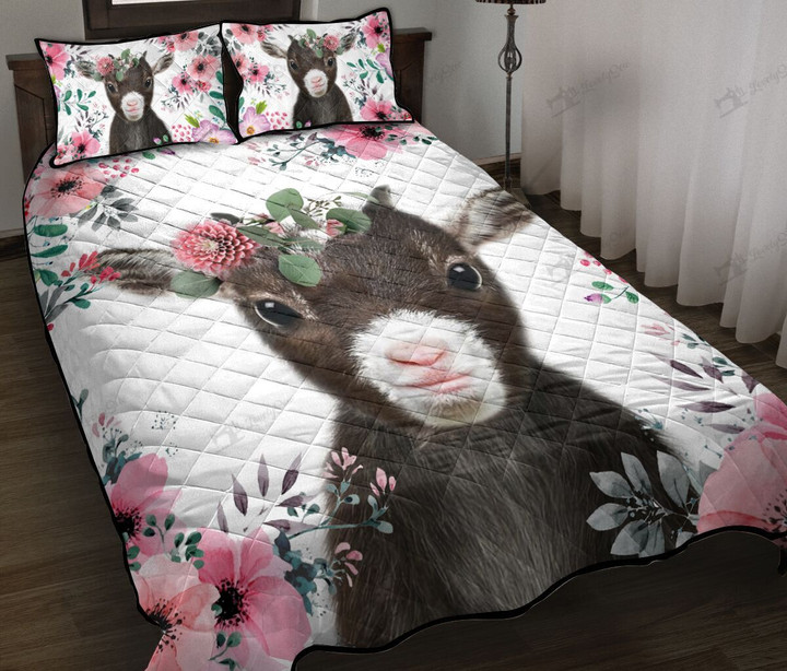 BIE20080309 Goat Flower Quilt Bed Set
