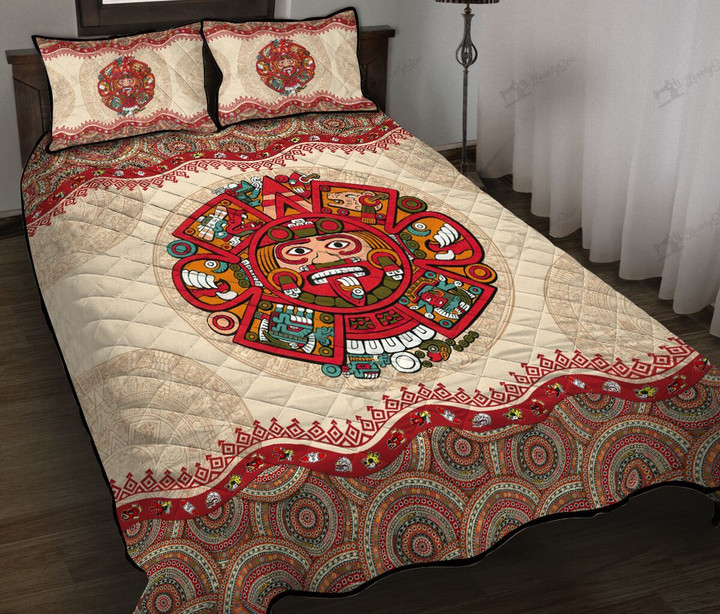 DIE1108002-DIQ1108002-Tonatiuh-Quilt Bed Set & Quilt Blanket 