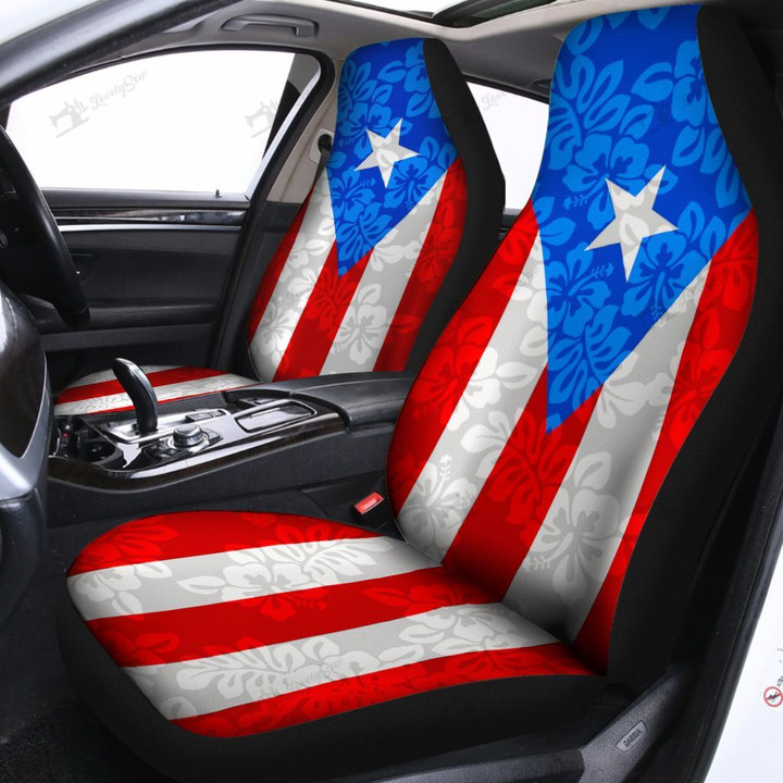 BIH20083113 Hibiscus Puerto Rico Car Seat Covers