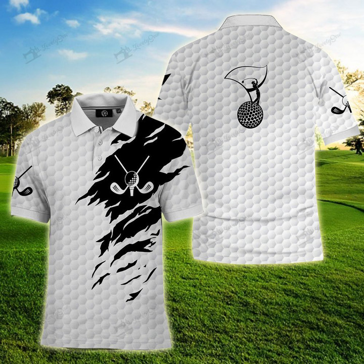 Golf black Polo Shirt BIT21011101