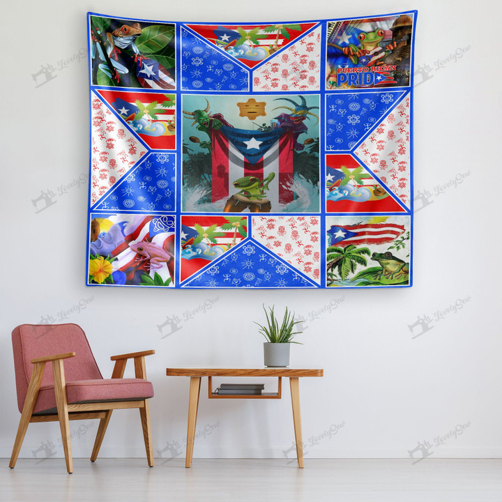 Puerto Rico Tapestry DUA21031302