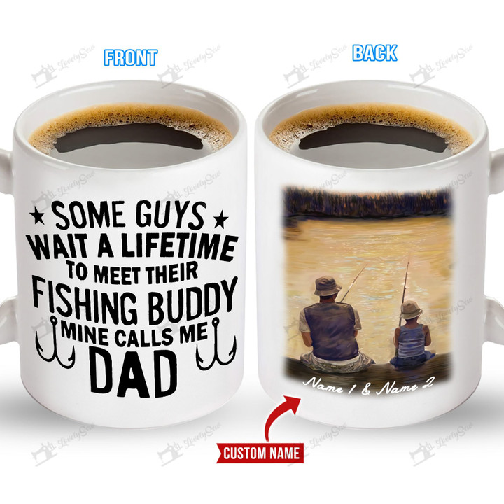 Fishing Buddy-Dad White Mug BIM21052401