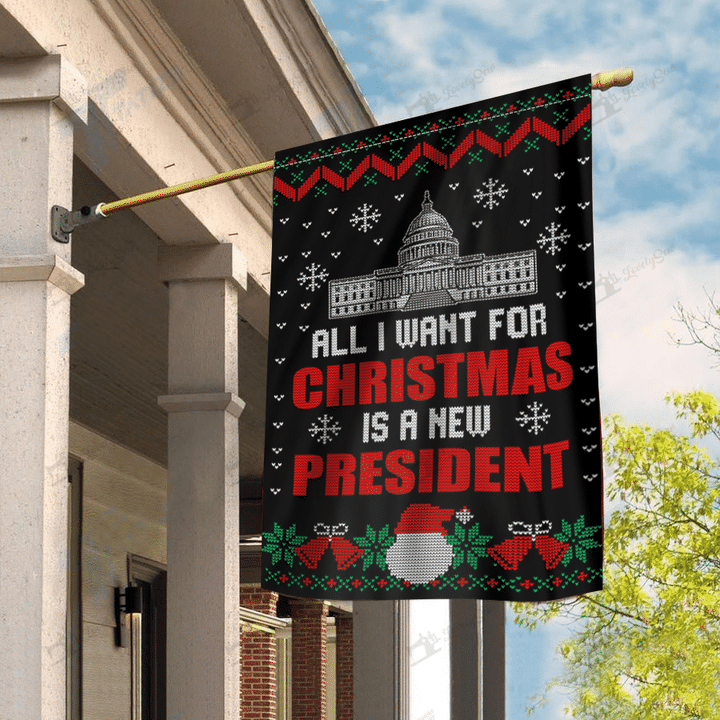 All I Want For Christmas House Flag THF21110101