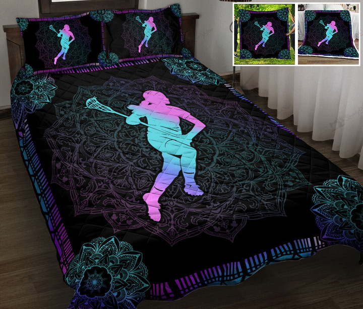 Gift For Lacrosse Lovers-Female Lacrosse Player Quilt Bed Set & Quilt Blanket TRE21120903-TRQ21120903