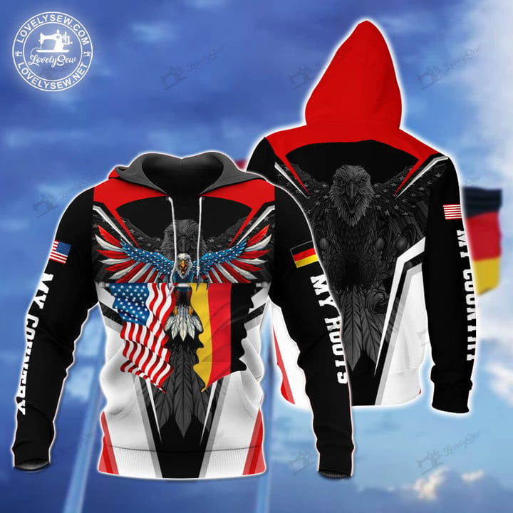 German-American My Roots My Country 3D Clothes BIT22011005