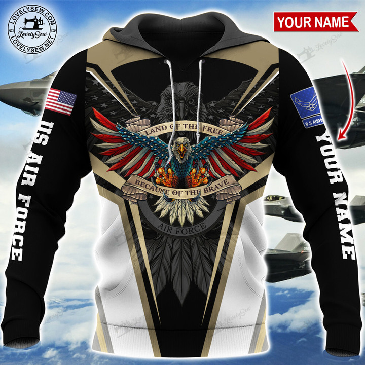 U.S AIR FORCE Personalized 3D Clothes BIT22011106