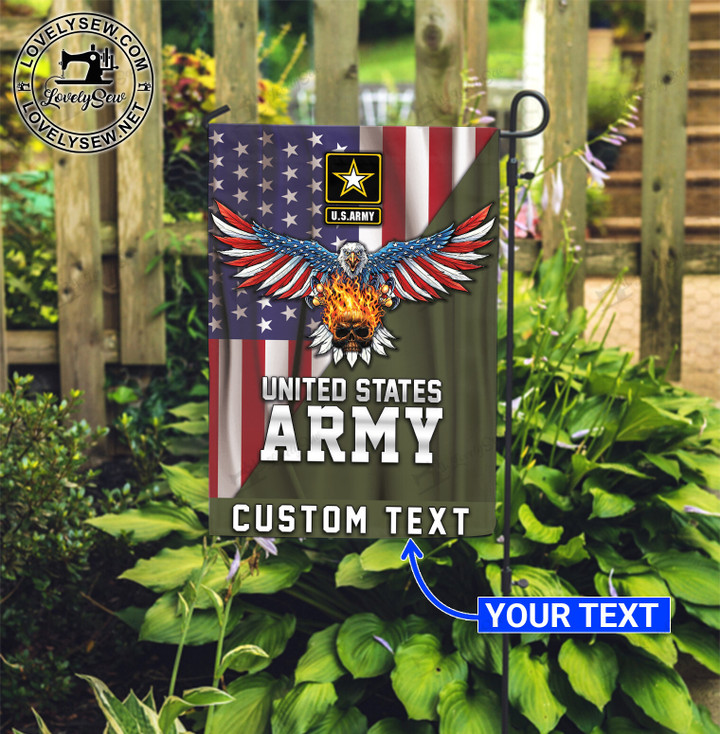 Soldier Veteran Fire Personalized Flag BIF22011301