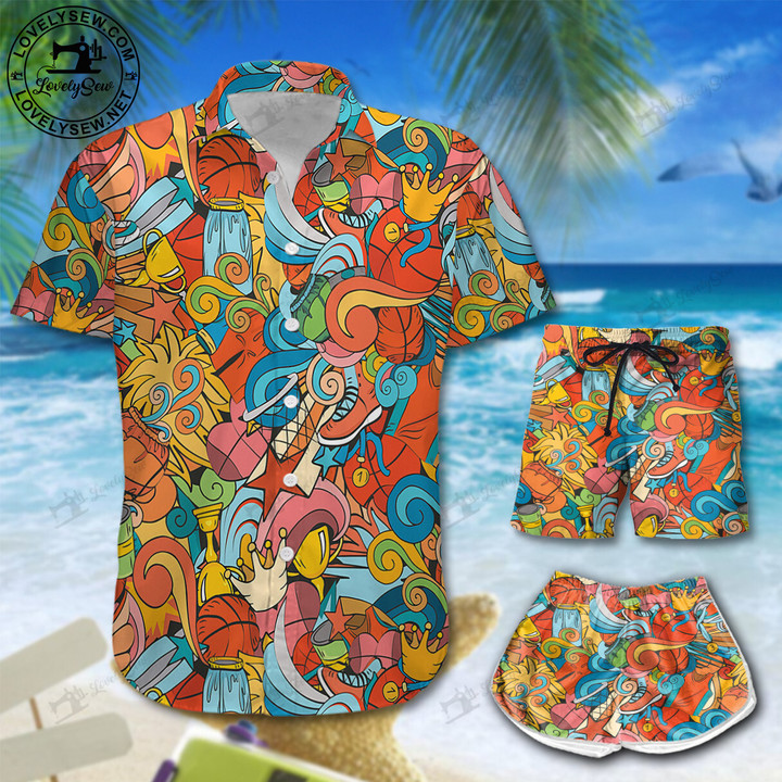 Basketball Hawaii Shirt & Shorts TRT22011901-TRO22011901