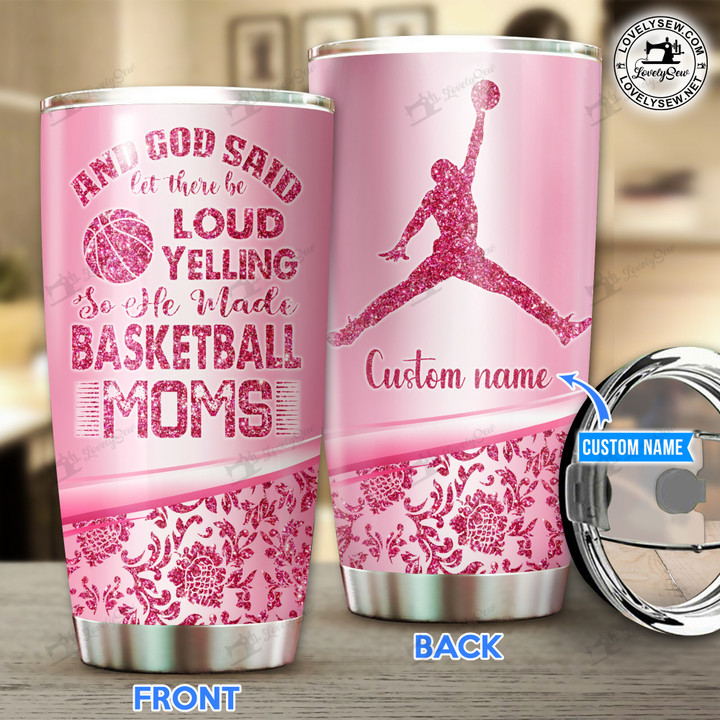 Basketball Mom Personalized Stainless Steel Tumbler TRU22021901