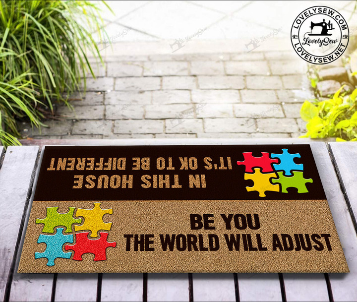 Autism Doormat TRJ22022302