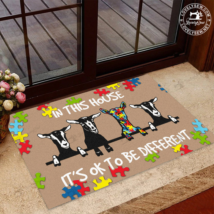 Autism-Goats Doormat TRJ2202230