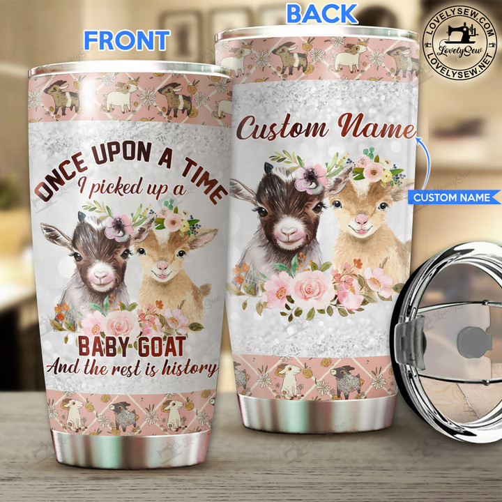 Goats Personalized Stainless Steel Tumbler TRU22030101