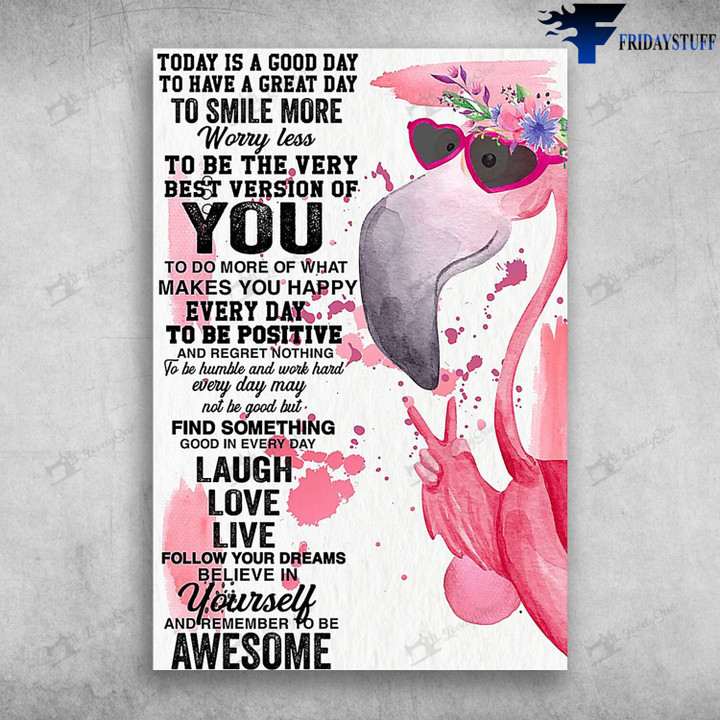 Flamingo Poster & Matte Canvas THK21111253-THD21111253