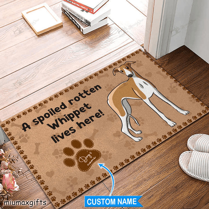 Whippet Rug, Whippet Doormat, Whippet Rug, Welcome Doormat, Perfect Gift For Whippet Lovers, Mat For Home Decor , Whippet Lovers Doormat