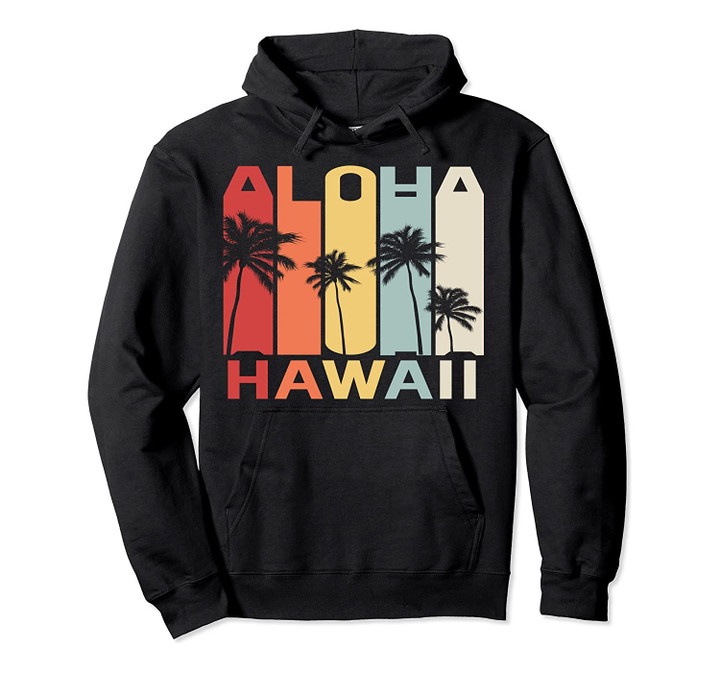 Surfing Aloha Hawaii Hoodie Retro Surfer Hoodie, T-Shirt, Sweatshirt