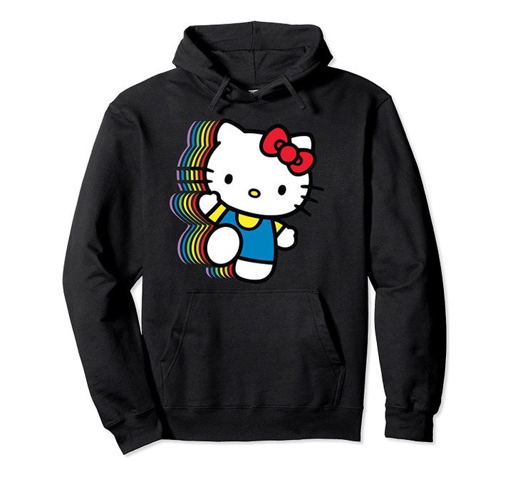 Hello Kitty Rainbow Pullover Hoodie, T-Shirt, Sweatshirt