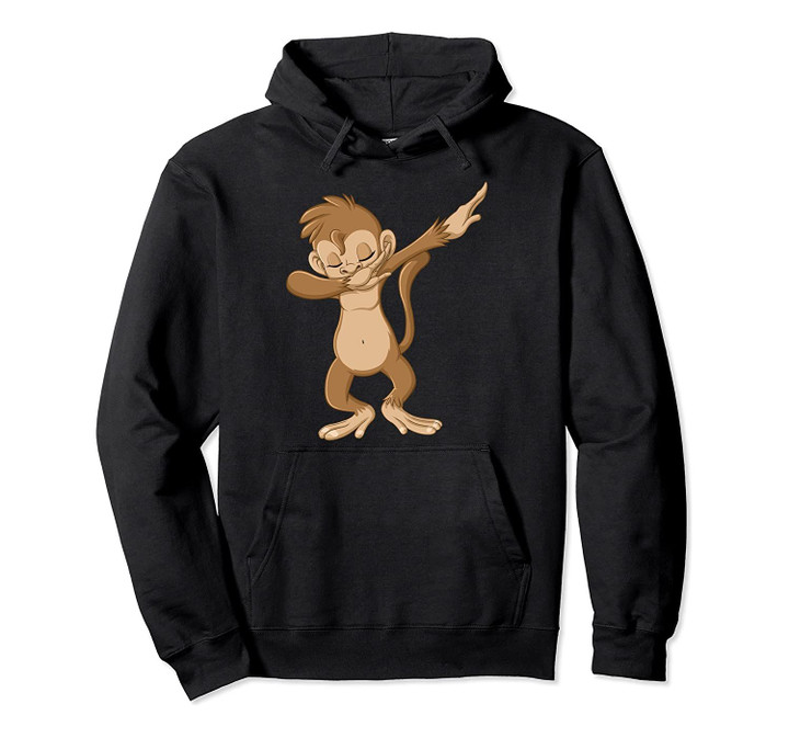 Dabbing Monkey | Dancing Baboons Lover Animal Gag Gift Pullover Hoodie, T-Shirt, Sweatshirt