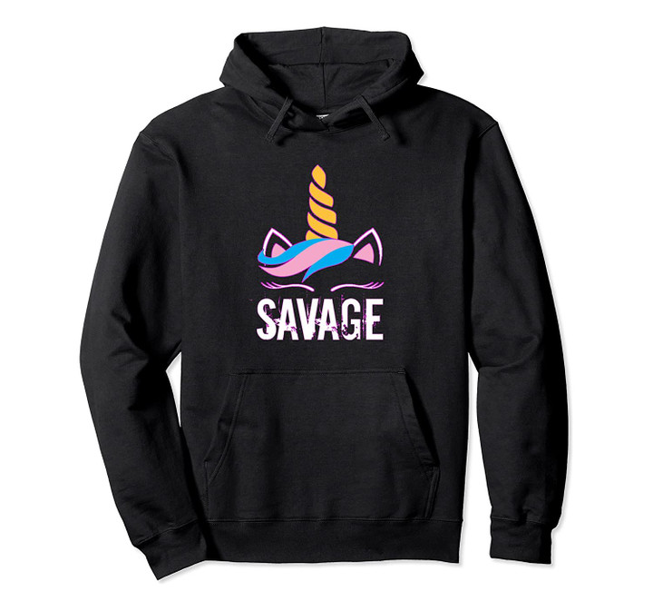 Savage Unicorn Hoodie for Women / Men / Teens, T-Shirt, Sweatshirt