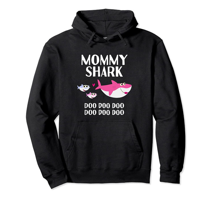 Mommy Shark Doo Doo Shirt Gift For Christmas Matching Pullover Hoodie, T-Shirt, Sweatshirt
